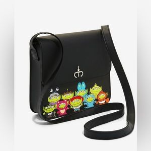 Loungefly Disney Pixar Remix Alien Crossbody Bag